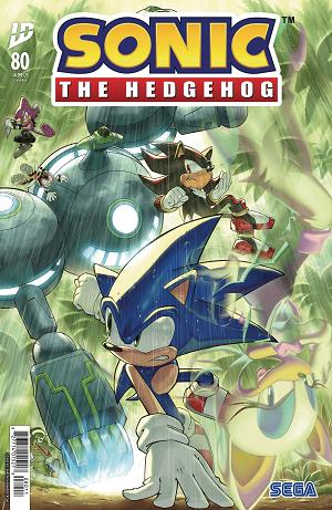 Sonic The Hedgehog #80 CVR A HAMMERSTROM cover