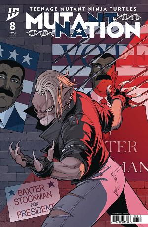 Tmnt Mutant Nation #8 CVR B DUNBAR cover