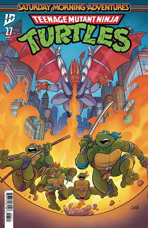 Tmnt Saturday Morning Adv #27 CVR B CHIOLA cover
