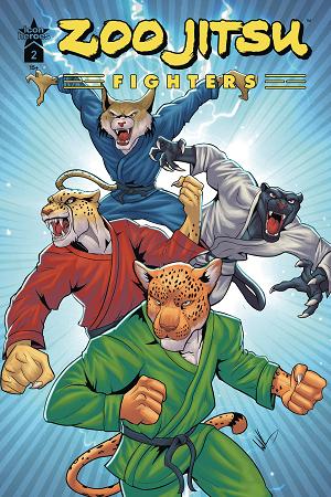 Zoo Jitsu Fighters #2 CVR B KING cover