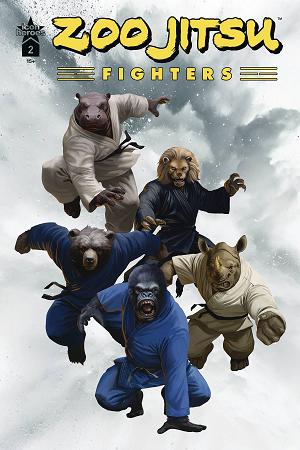 Zoo Jitsu Fighters #2 CVR D KOHSE cover