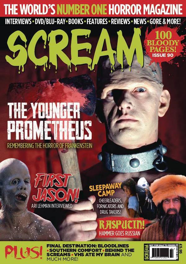 Scream Magazine #91 cover