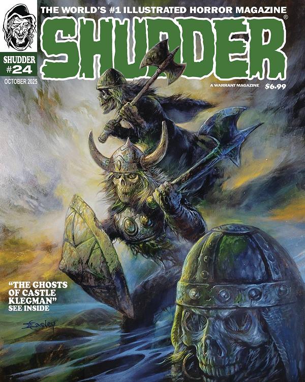 Shudder #24 cover by Jeff Easley
