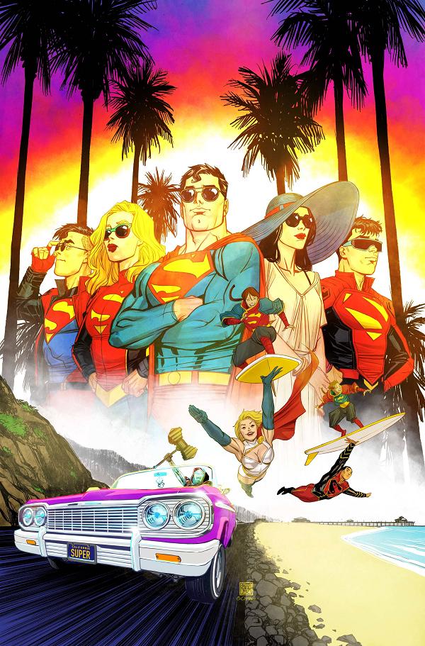 Dcs Kal-El-Fornia Love #1 CVR A BERNARD CHANG cover