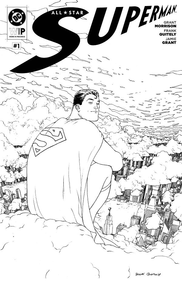 Dc W.i.p. All Star Superman #1 cover