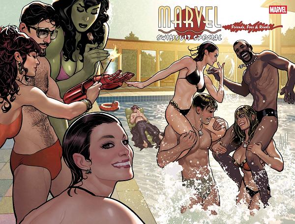 Marvel Swimsuit Special Friends Foes & Rivals #1 cover