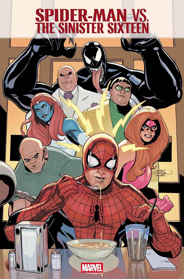Spider-Man Vs The Sinister Sixteen #1 cover