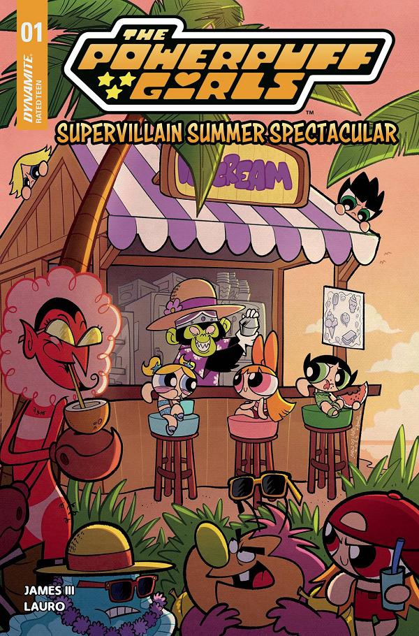 Powerpuff Girls Supervillain Spectacular #1 CVR A LAURO cover