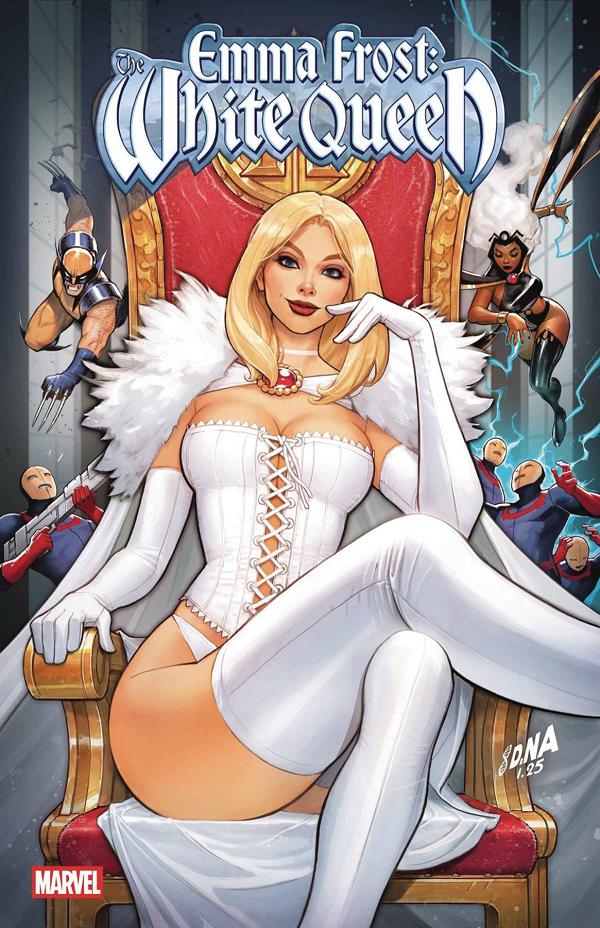 Df Emma Frost The White Queen #1 cover