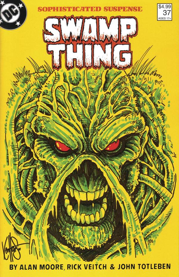 Df Saga Of Swamp Thing #37 cover