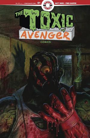 Toxic Avenger Comics #1 CVR A HARPER (MR) cover