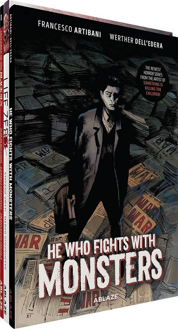 Ablaze Spotlight On Horror Coll Set #2  cover