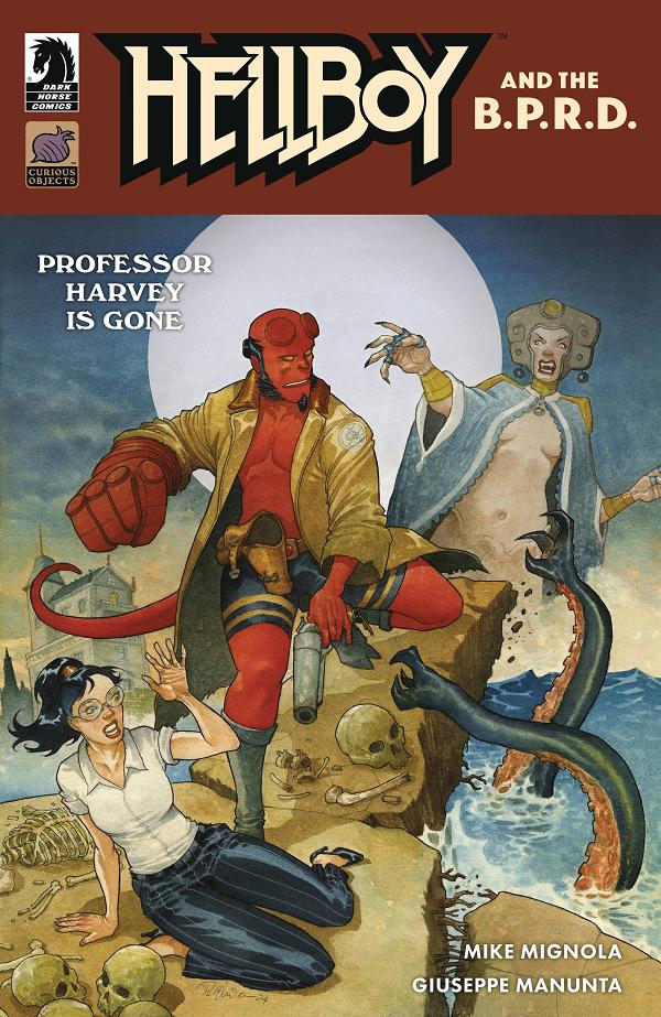 Hellboy Bprd Professor Harvey Is Gone Oneshot #1 CVR A cover