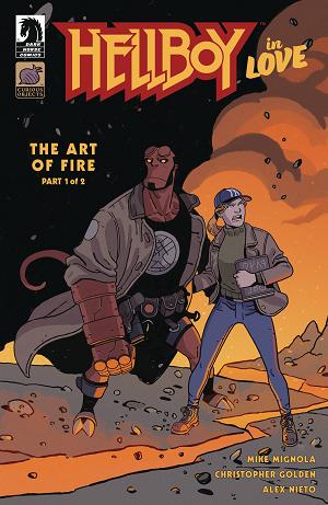 Hellboy In Love Art Of Fire #1 cover