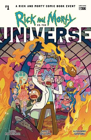 Rick And Morty Vs The Universe #1 CVR A BARDIN (MR) cover