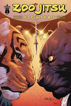 Zoo Jitsu Fighters #2 CVR A DIAZ cover