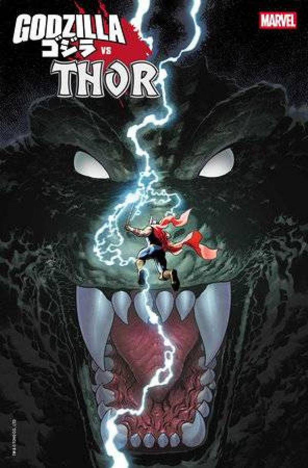Godzilla Vs Thor #1 cover