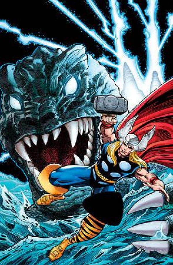 Godzilla Vs Thor #1 100 COPY INCV WALTER SIMONSON VIR cover