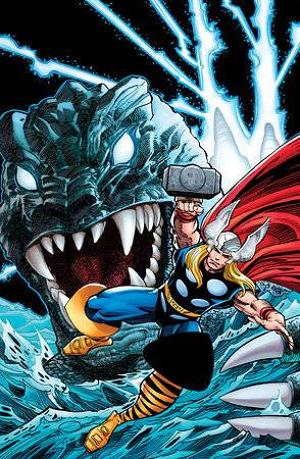 Godzilla Vs Thor #1 100 COPY INCV WALTER SIMONSON VIR cover