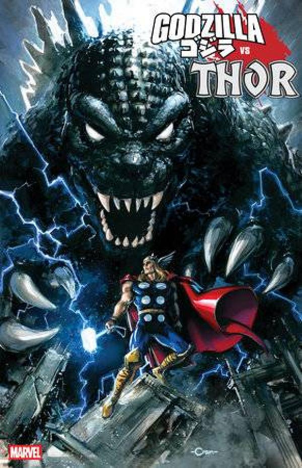 Godzilla Vs Thor #1 25 COPY INCV CLAYTON CRAIN cover