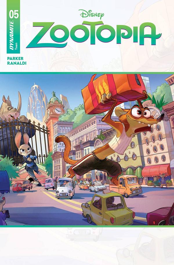 Zootopia #5 variant cover