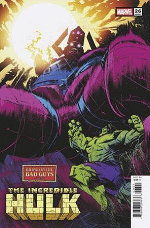 Incredible Hulk #26 SANFORD GREENE BRING ON THE BAD GUYS cover