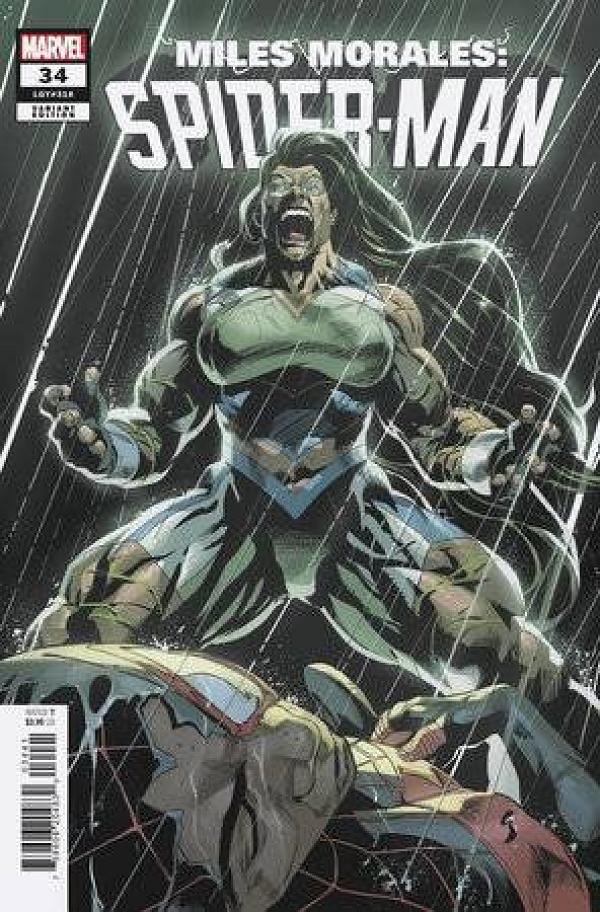 Miles Morales: Spider-Man #34 GEOFF SHAW cover