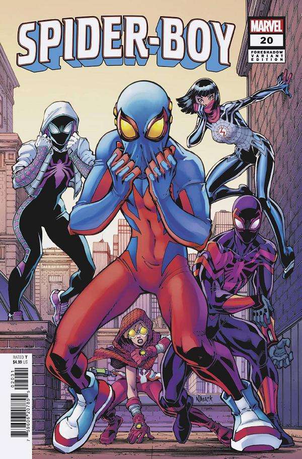 Spider-Boy #20 TBD ARTIST FORESHADOW cover