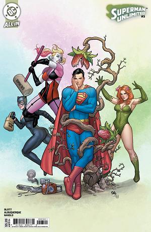 Superman Unlimited #3 CVR E ALBUQUERQUE GOTHAM CITY SIRENS cover