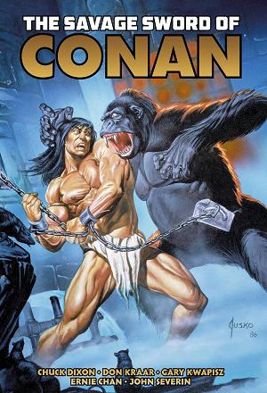 Savage Sword Conan Original Omni Dm Ed Hc Vol 10 (Res) (Mr)