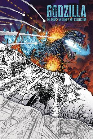 Godzilla Monster Comic Art Coll Hc