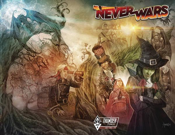 Neverwars #4 CVR A ERWIN J ARROZA WRAPAROUND cover