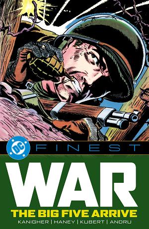 Dc Finest: War: The Big Five Arrive cover