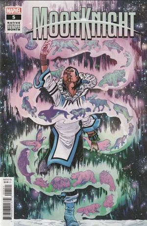 Moon Knight #5 WOLF NAATIVE AMERICAN HERITAGE cover