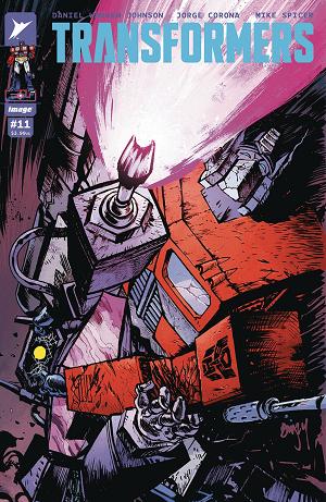 Transformers #11 CVR A JOHNSON & SPICER cover