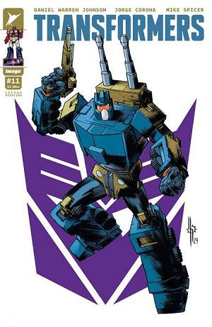 Transformers #11 CVR A HOWARD DECEPTICON cover