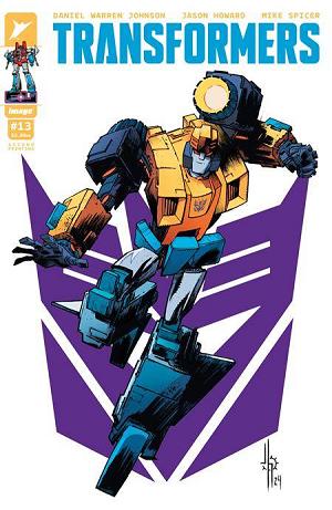 Transformers #13 CVR A HOWARD DECEPTICON cover