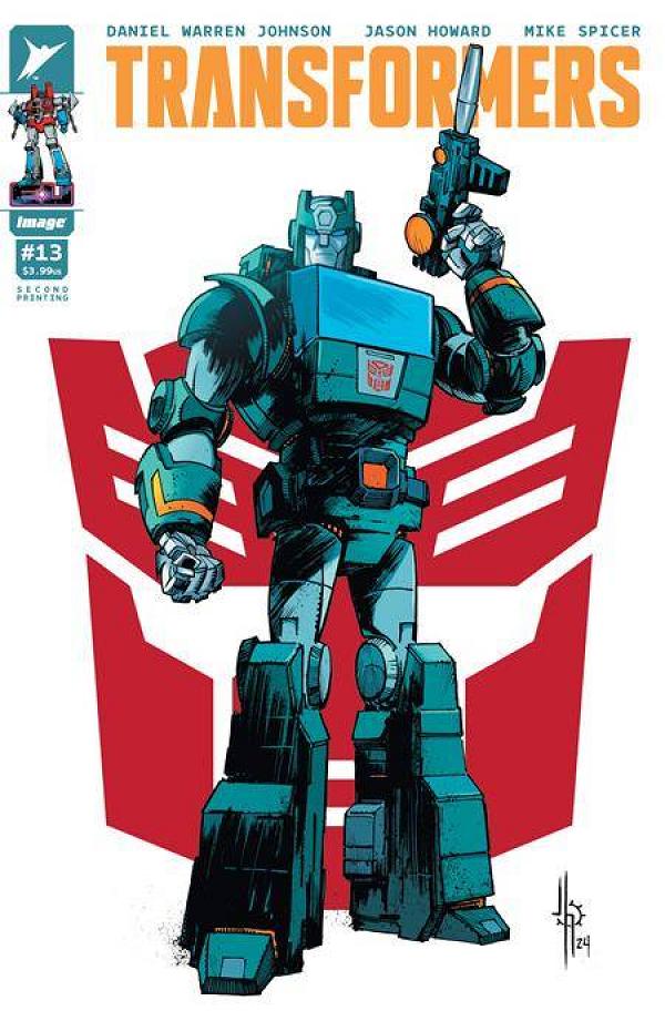 Transformers #13 CVR B HOWARD AUTOBOT cover