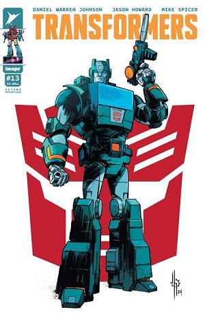 Transformers #13 CVR B HOWARD AUTOBOT cover