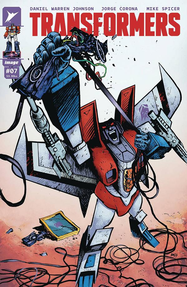 Transformers #7 CVR A JOHNSON cover