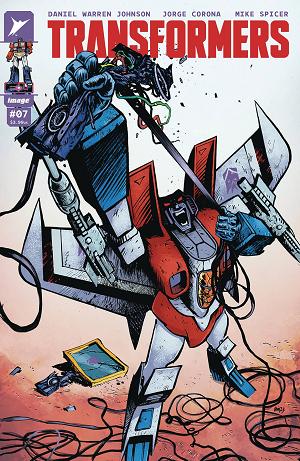 Transformers #7 CVR A JOHNSON cover