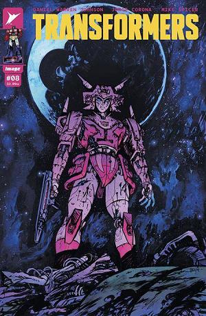 Transformers #8 CVR A JOHNSON & SPICER cover