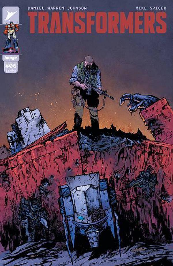 Transformers #6 cover by Daniel Warren Johnson