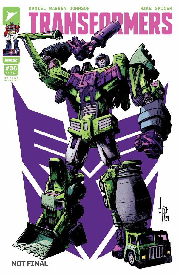 Transformers #6 variant cover by Jason Howard