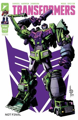 Transformers #6 CVR A HOWARD cover