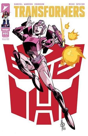 Transformers #5 CVR A HOWARD cover