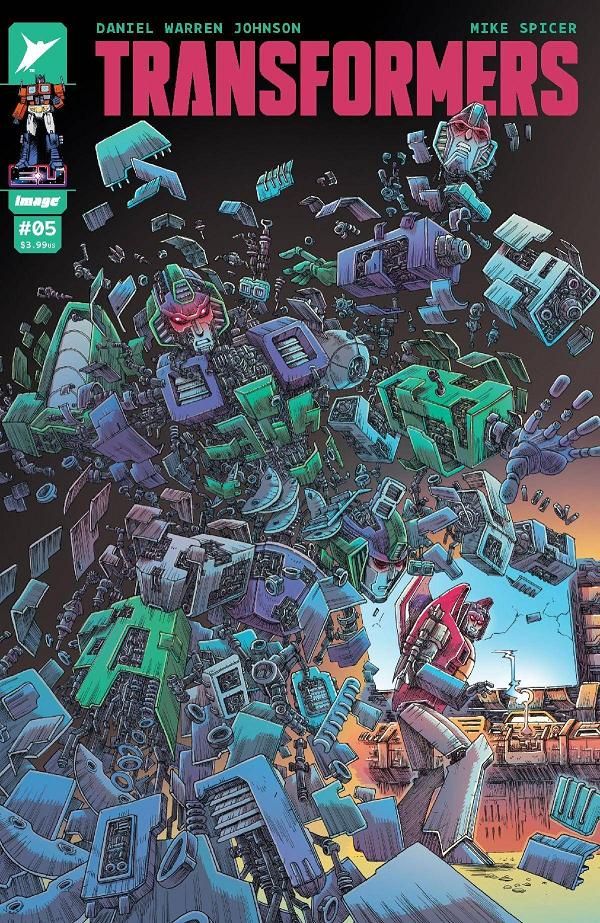 Transformers #5 variant cover by James Stokoe