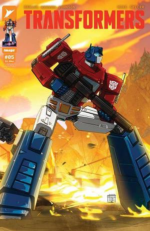 Transformers #5 cover
