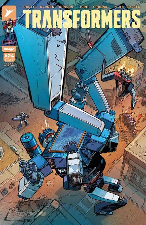 Transformers #4 variant cover by Riley Rossmo