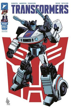 Transformers #4 CVR B HOWARD cover